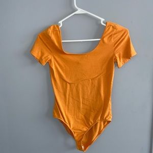 Orange Body Suit